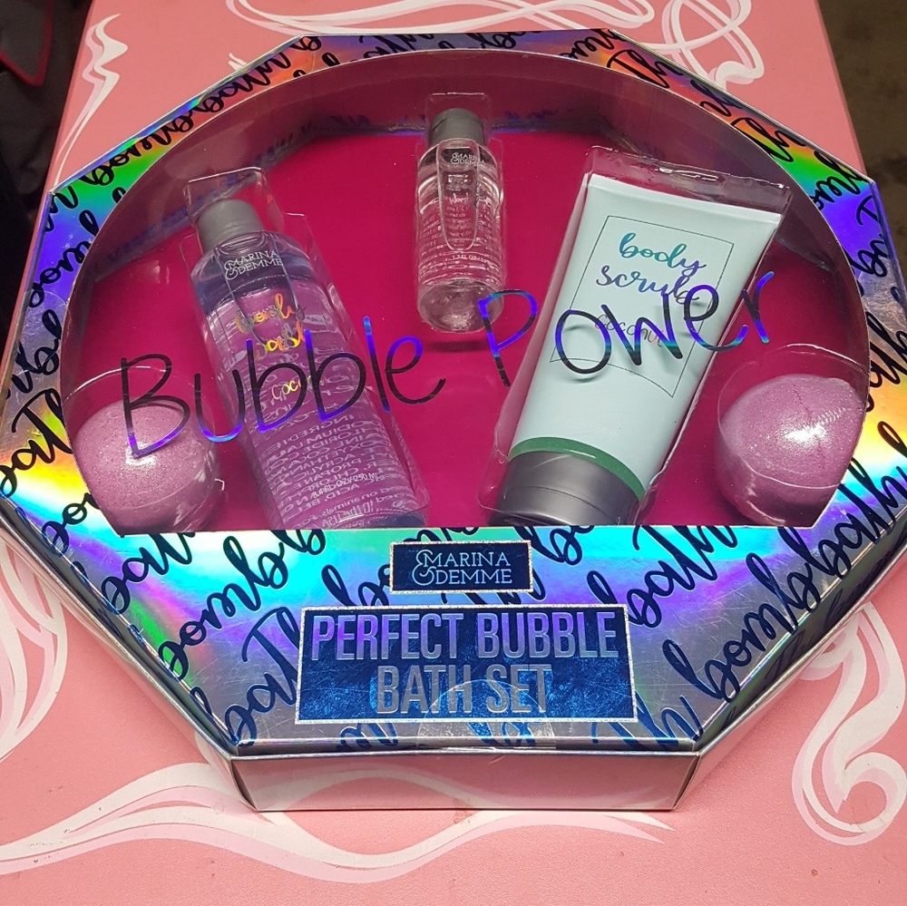 Perfect bubble bath set